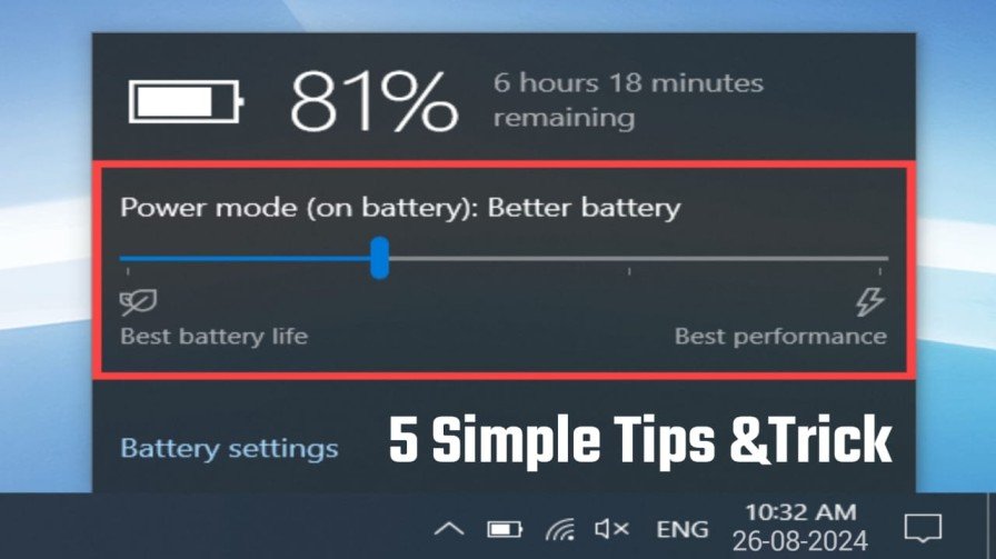 How to Increase Laptop battery life, 5 Simple Tips And Trick To Keep Your Laptop Battery Healthy, How To Improve Laptop Battery Health