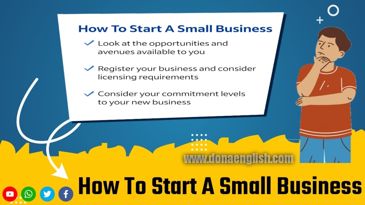 How to start a Small business | 10 Steps Start Your Business