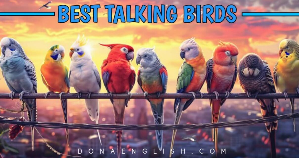 Best Chattering birds : 8 Best Talking Birds to Keep as Pets